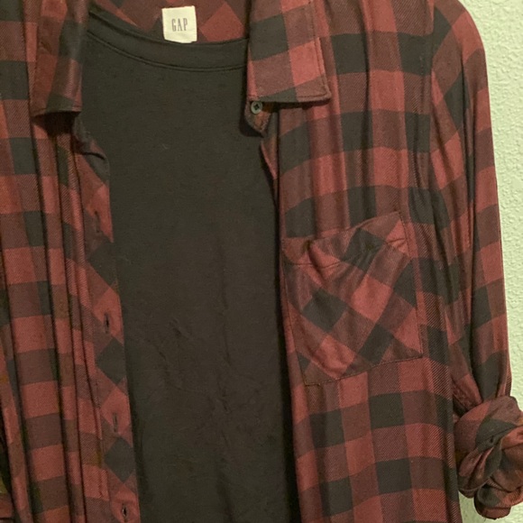 Plaid top - Picture 2 of 2